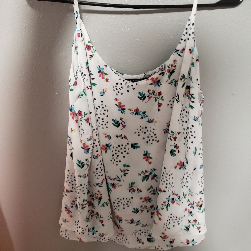 Floral tank top